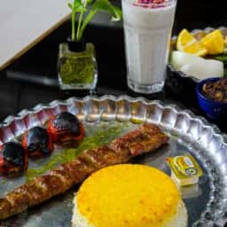 چلو کباب چنجه